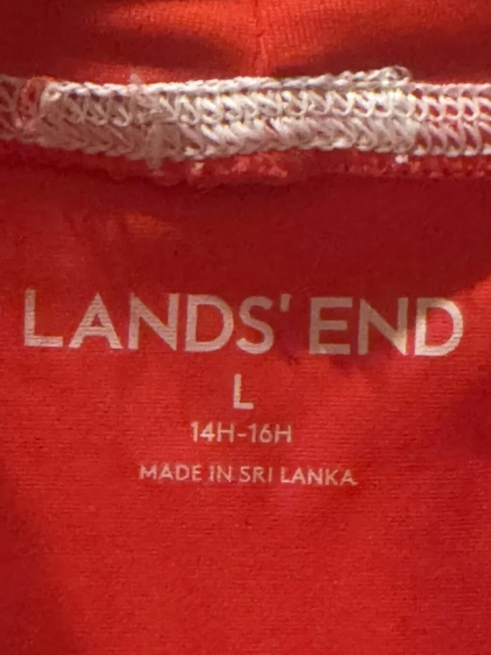 Lands' End Boys' Swim Shirt Bundle - Size L (14-16)